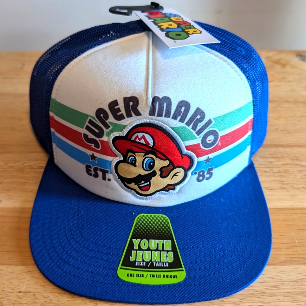 Kids Baseball Cap Super Mario